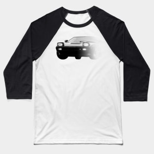 BMW M1 (1978–1981)  Black And White Cars Form Baseball T-Shirt